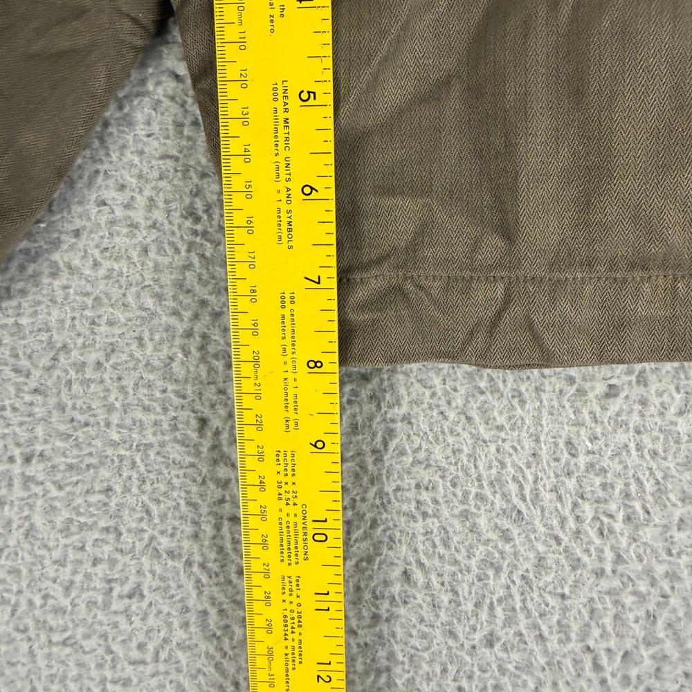 Tommy Bahama Herringbone Cargo Shorts Mens 35 Brown‎ Pleated Utility Outdoor - Picture 8 of 13